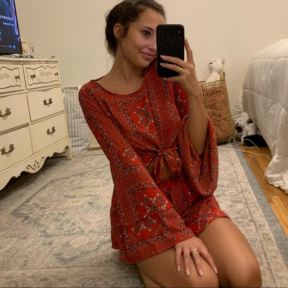 ALTAR’D STATE red two-piece set! - Picture 4 of 4